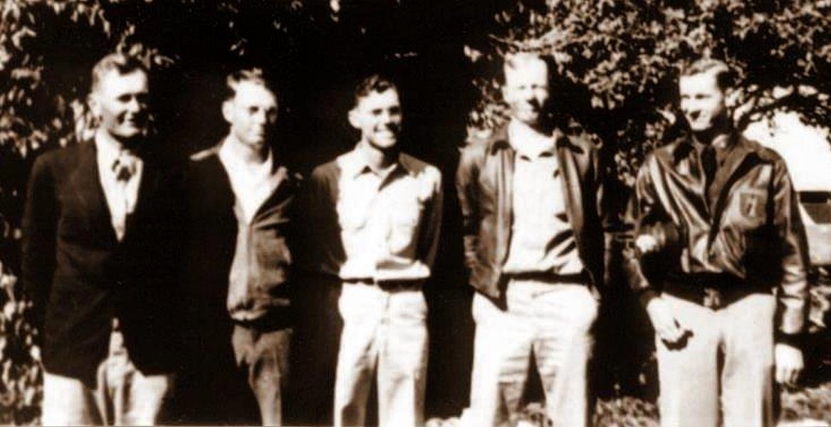 Fuchs brothers, c. 1943 Fuchs brothers, c. 1943